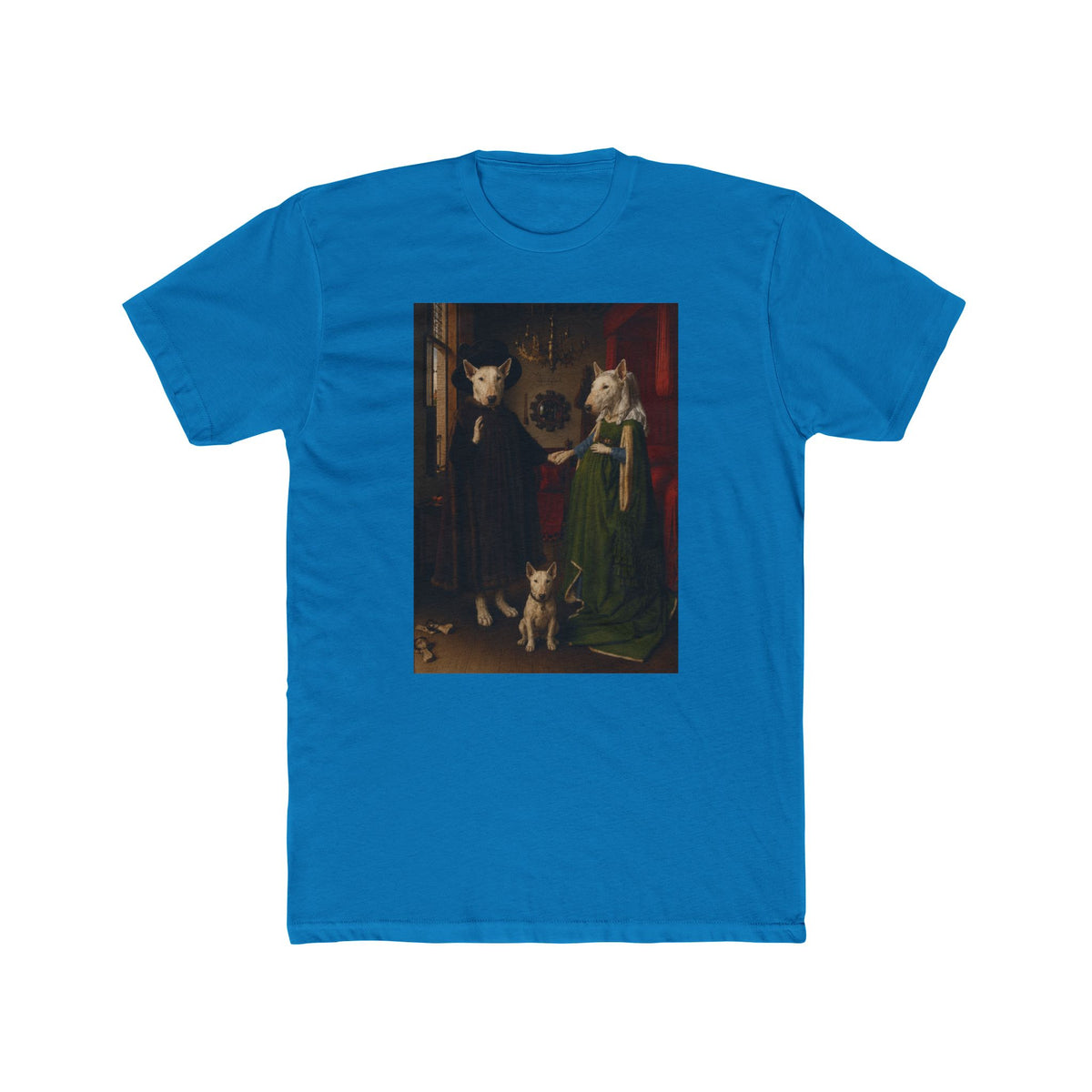 Bull Terrier The Arnolfini Portrait — after Jan van Eyck, 1434 | Tee