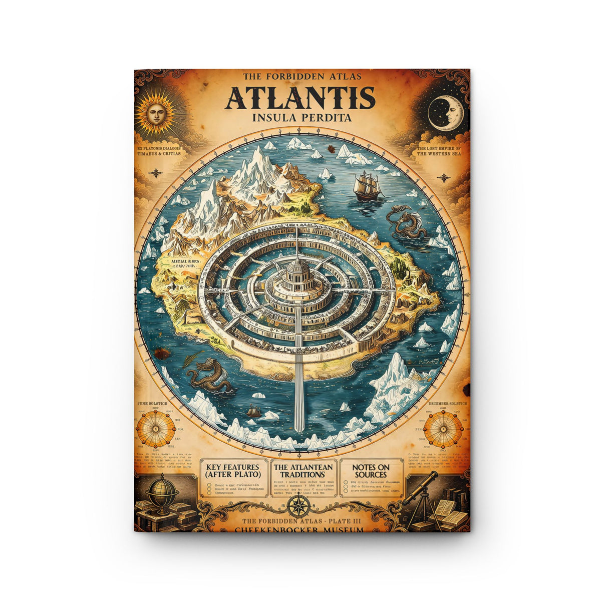 Atlantis, The Forbidden Atlas Plate III | Journal