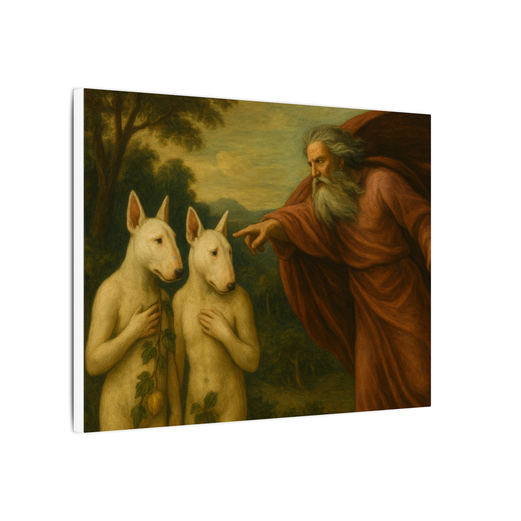Bull Terrier The Rebuke of Adam and Eve — after Domenichino, 1626 | Canvas