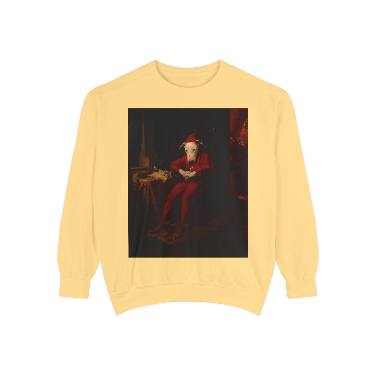 Bull Terrier Stańczyk — after Jan Matejko, 1862 | Crewneck