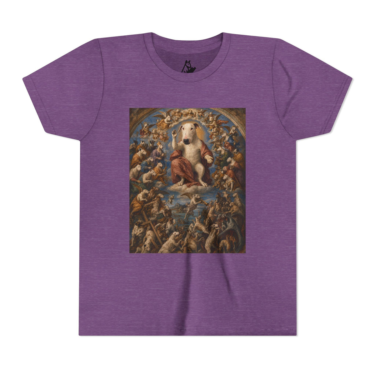 Bull Terrier The Last Judgement — after Michelangelo, 1541 | Youth Tee