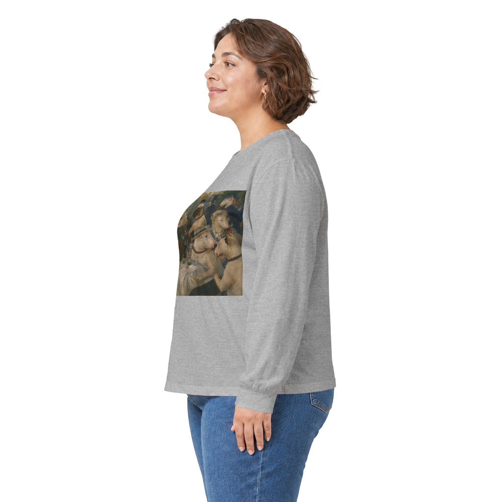 Bull Terrier Luncheon of the Boating Party — after Pierre-Auguste Renoir, 1881 | Long Sleeve