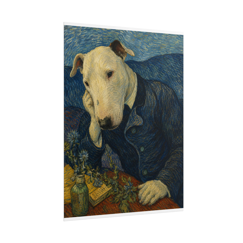 Bull Terrier Portrait Of Doctor Gachet — after Vincent van Gogh, 1890 | Print