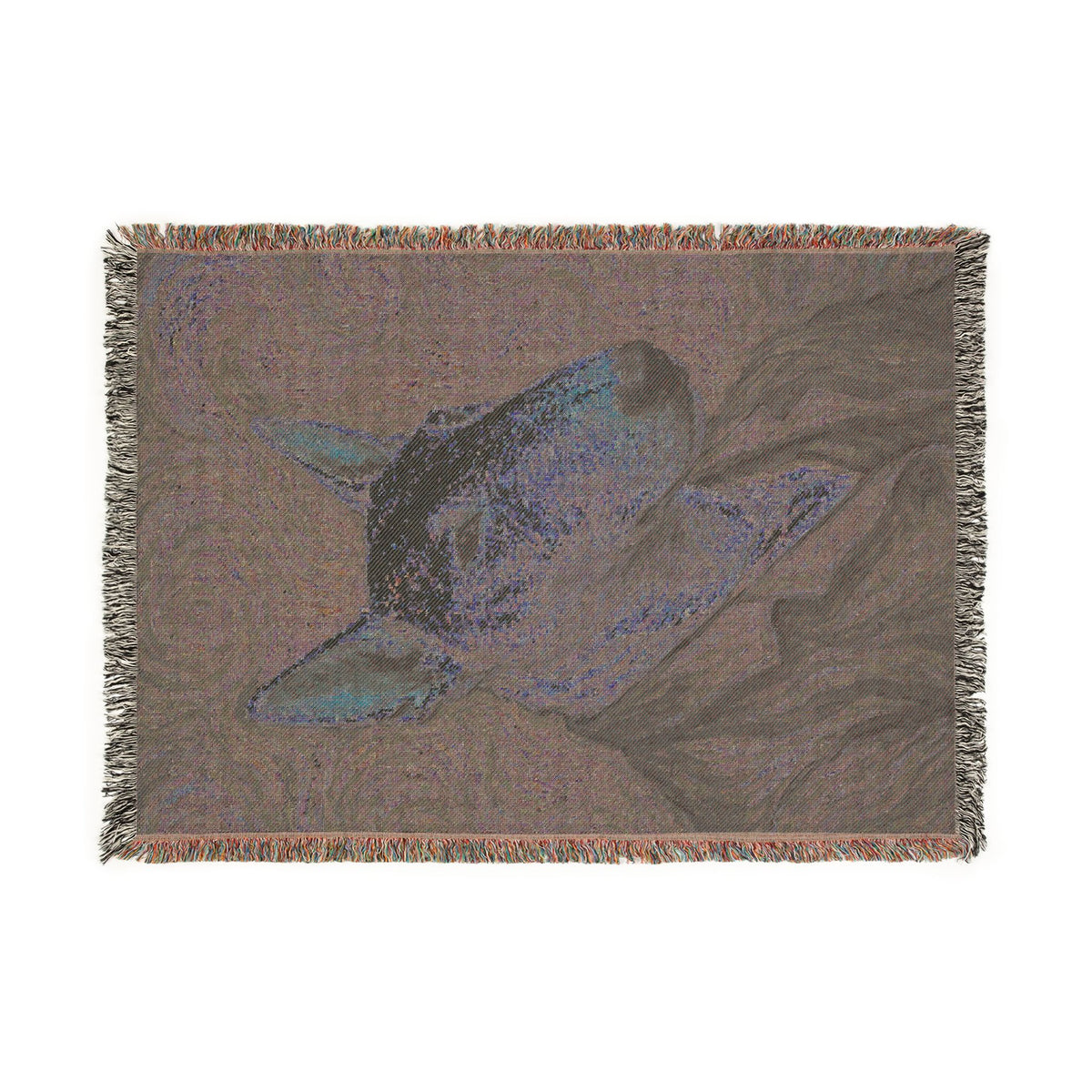 Bull Terrier Self-Portrait — after Vincent van Gogh, 1889 | Blanket