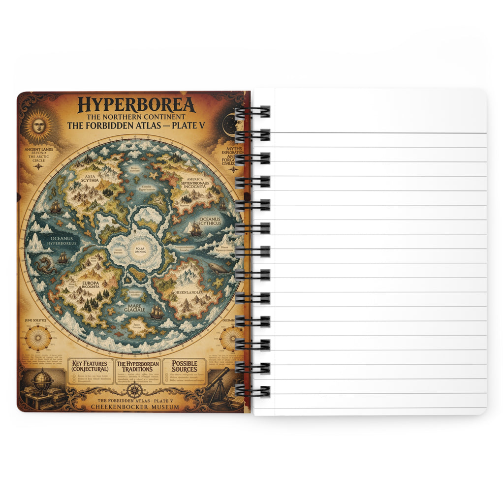 Hyperborea, The Forbidden Atlas Plate V | Spiral Journal