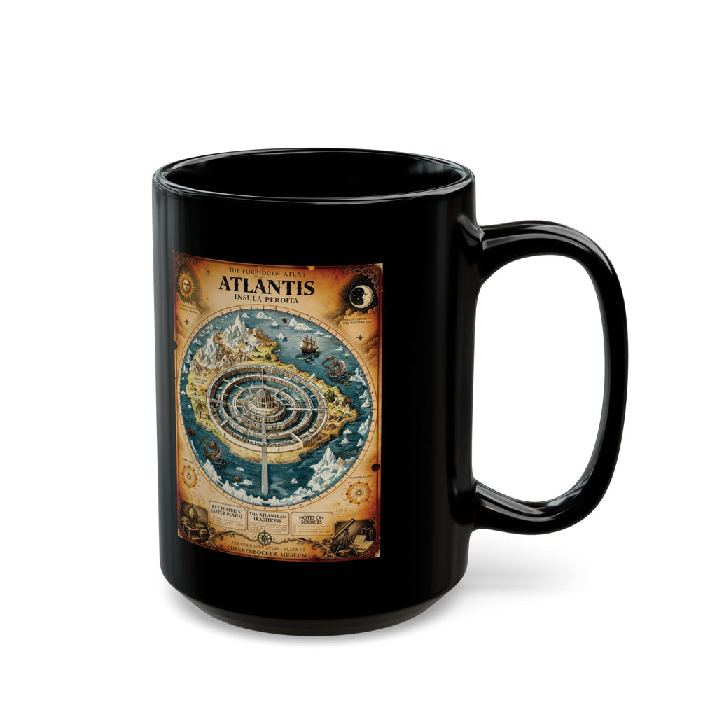 Atlantis, The Forbidden Atlas Plate III | Mug