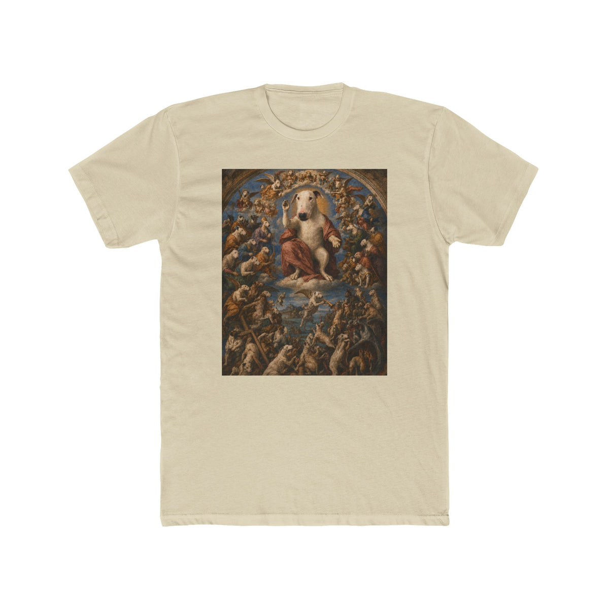 Bull Terrier The Last Judgement — after Michelangelo, 1541 | Tee