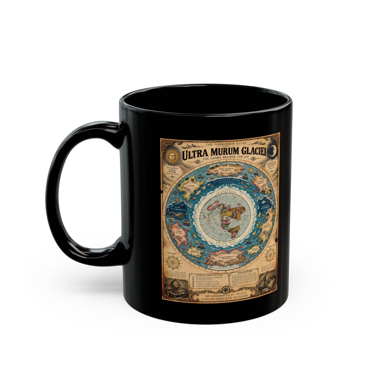 Ultra Murum Glaciei, The Forbidden Atlas Plate II | Mug