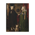 Bull Terrier The Arnolfini Portrait — after Jan van Eyck, 1434 | Canvas