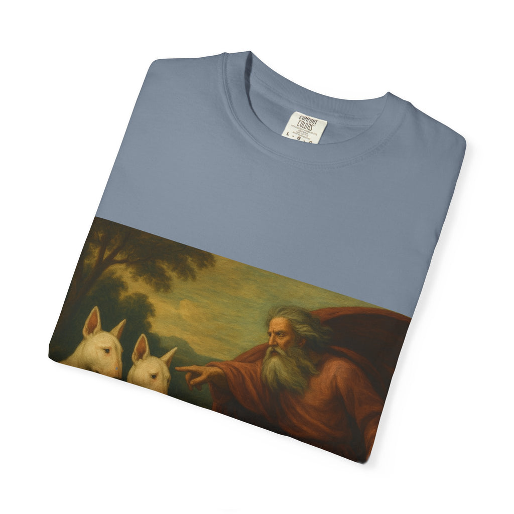 Bull Terrier The Rebuke of Adam and Eve — after Domenichino, 1626 | Garment-Dyed Tee