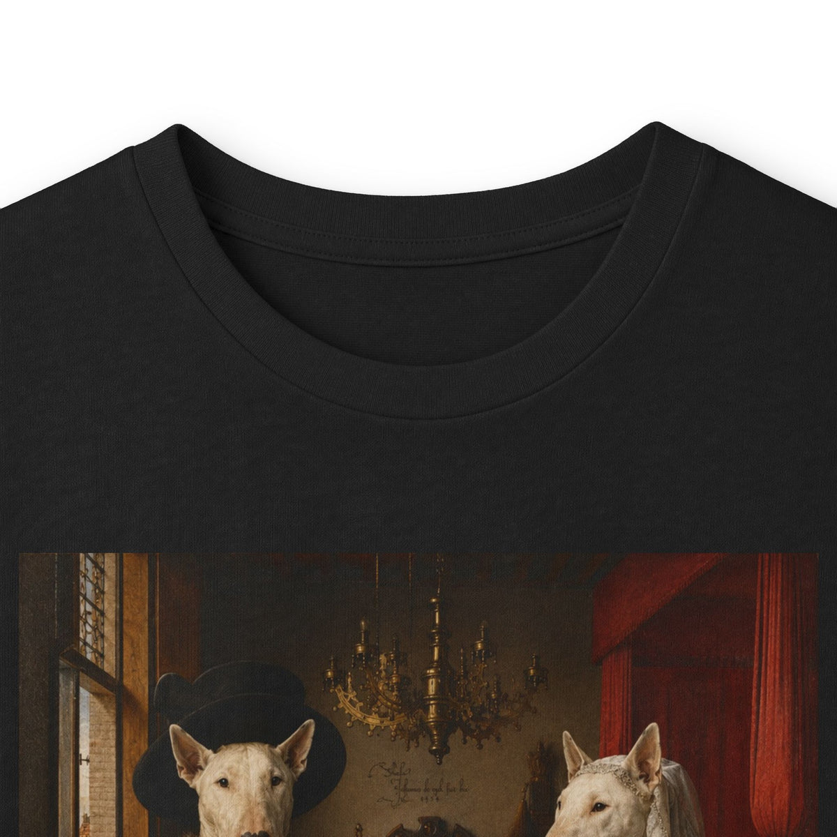Bull Terrier The Arnolfini Portrait — after Jan van Eyck, 1434 | Long Sleeve
