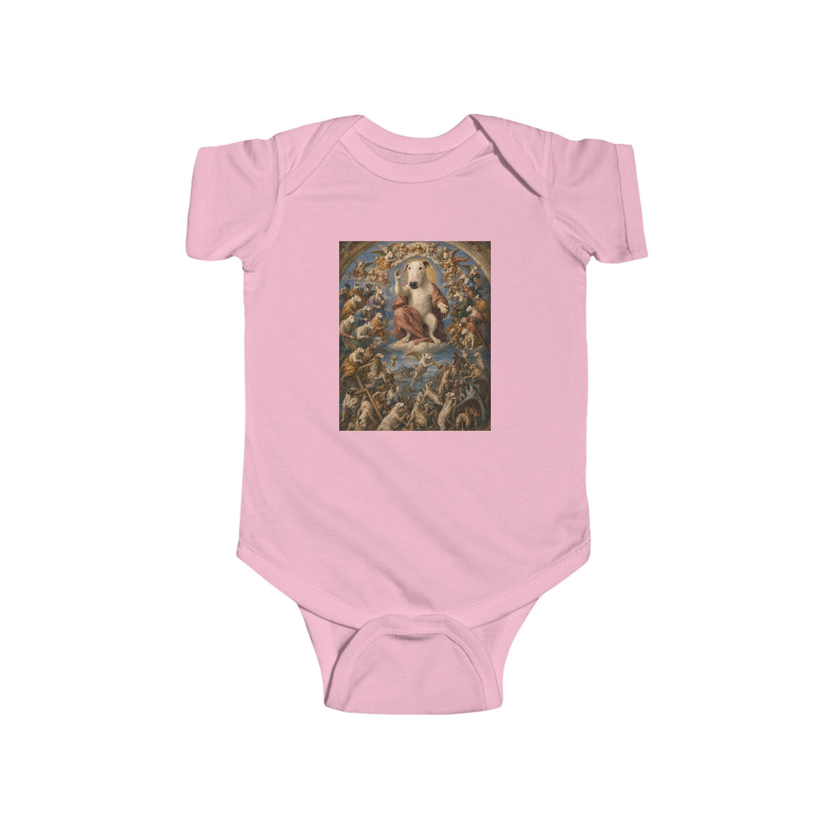 Bull Terrier The Last Judgement — after Michelangelo, 1541 | Bodysuit