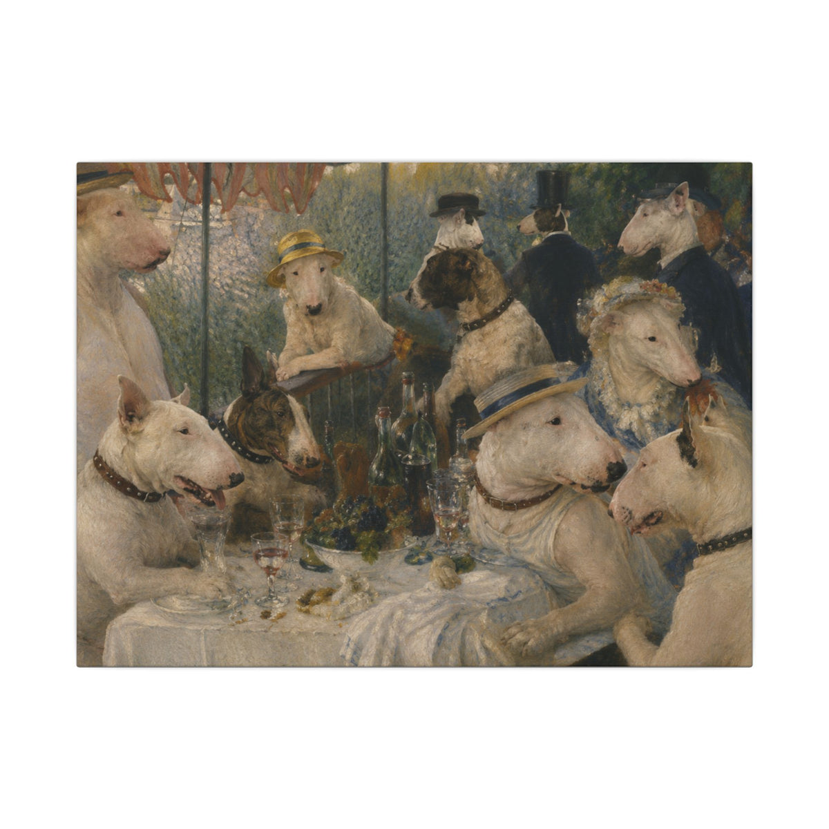 Bull Terrier Luncheon of the Boating Party — after Pierre-Auguste Renoir, 1881 | Canvas
