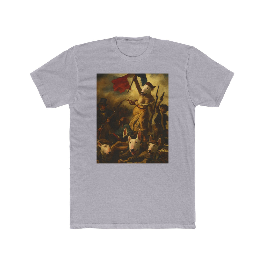 Bull Terrier Liberty Leading The People — after Eugene Delacroix, 1830 | Tee