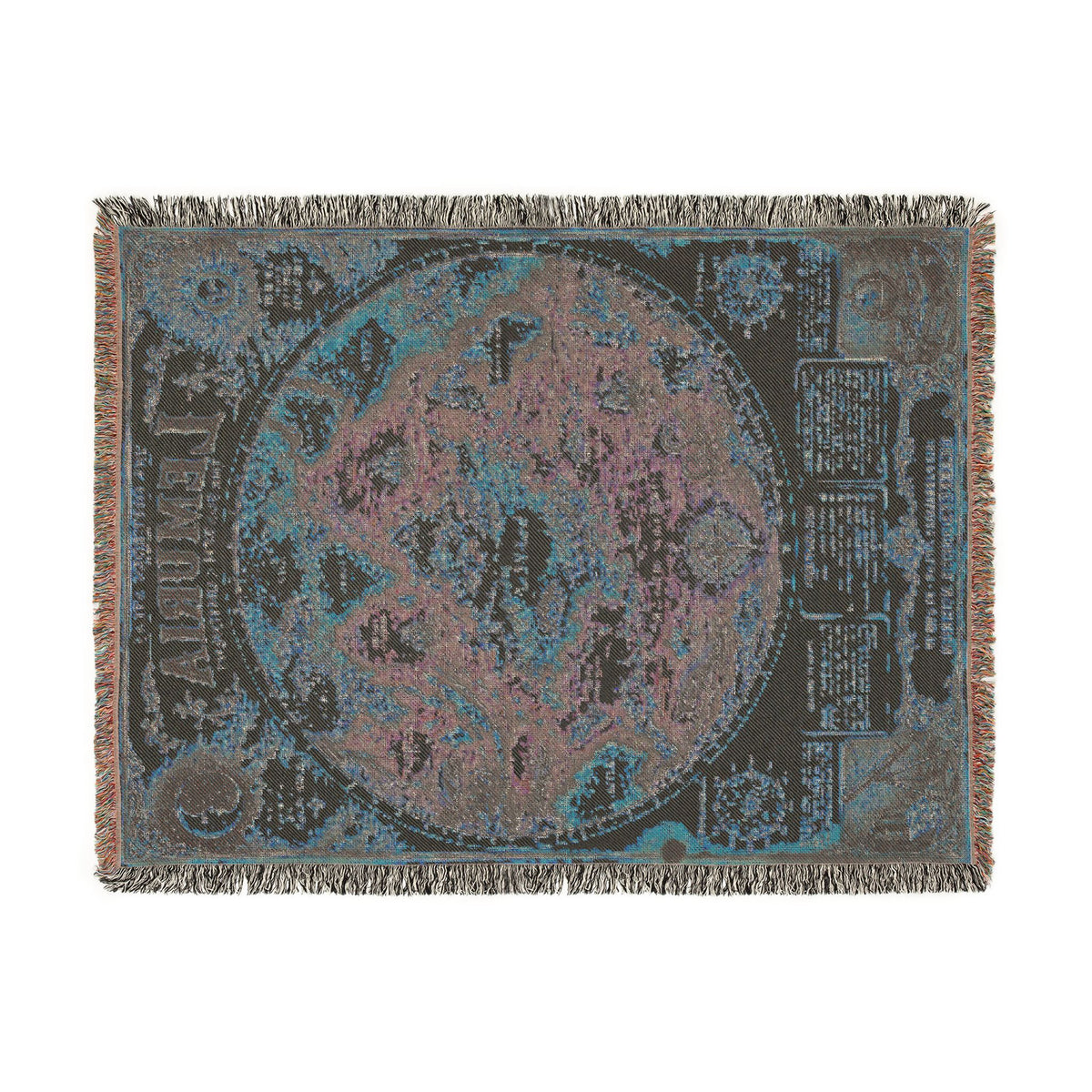 Lemuria, The Forbidden Atlas Plate IV | Blanket