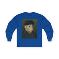 Bull Terrier Self Portrait Bandaged Ear — after Vincent van Gogh, 1889 | Long Sleeve