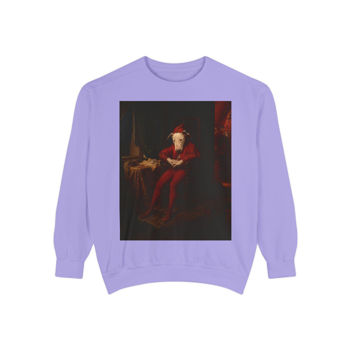 Bull Terrier Stańczyk — after Jan Matejko, 1862 | Crewneck