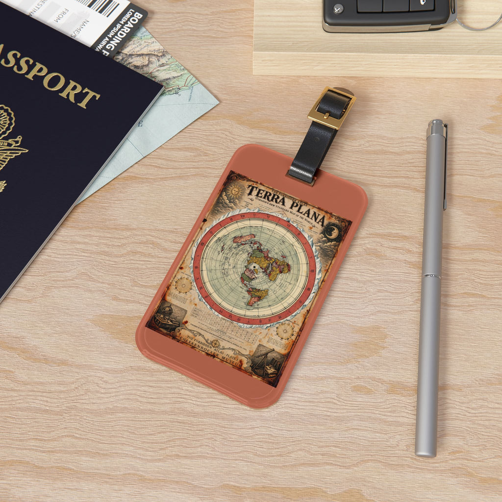 Terra Plana, The Forbidden Atlas Plate I | Luggage Tag