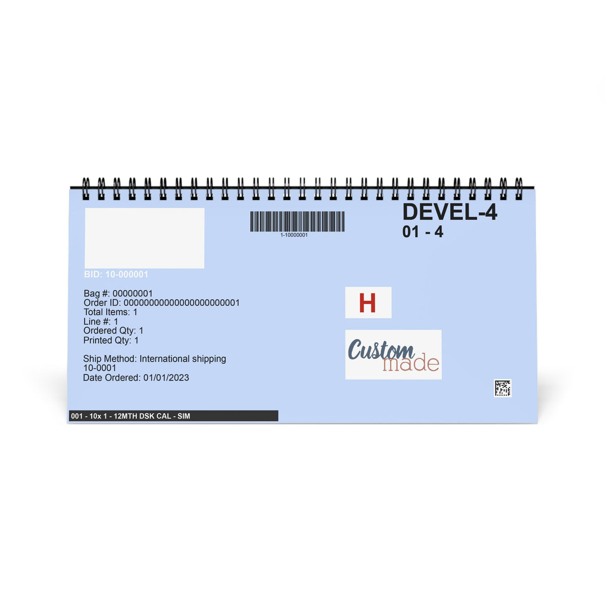 Bull Terrier The Permanent Collection | Desk Calendar