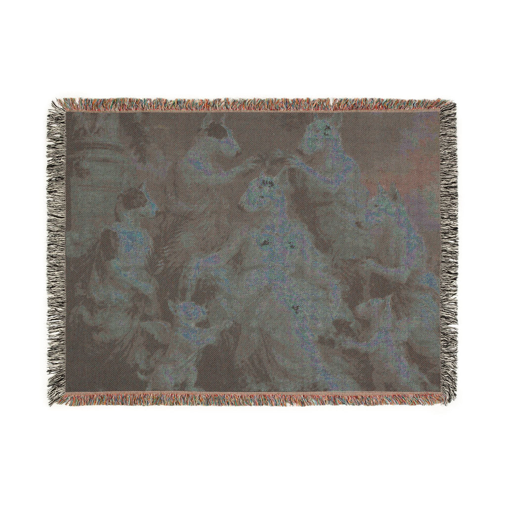 Bull Terrier Themire Crowned by the Graces — after the Sevres Manufactory, 1777 | Blanket