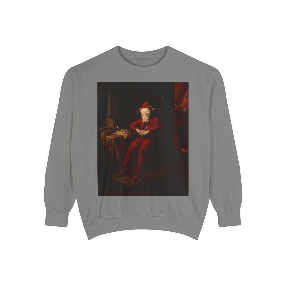 Bull Terrier Stańczyk — after Jan Matejko, 1862 | Crewneck