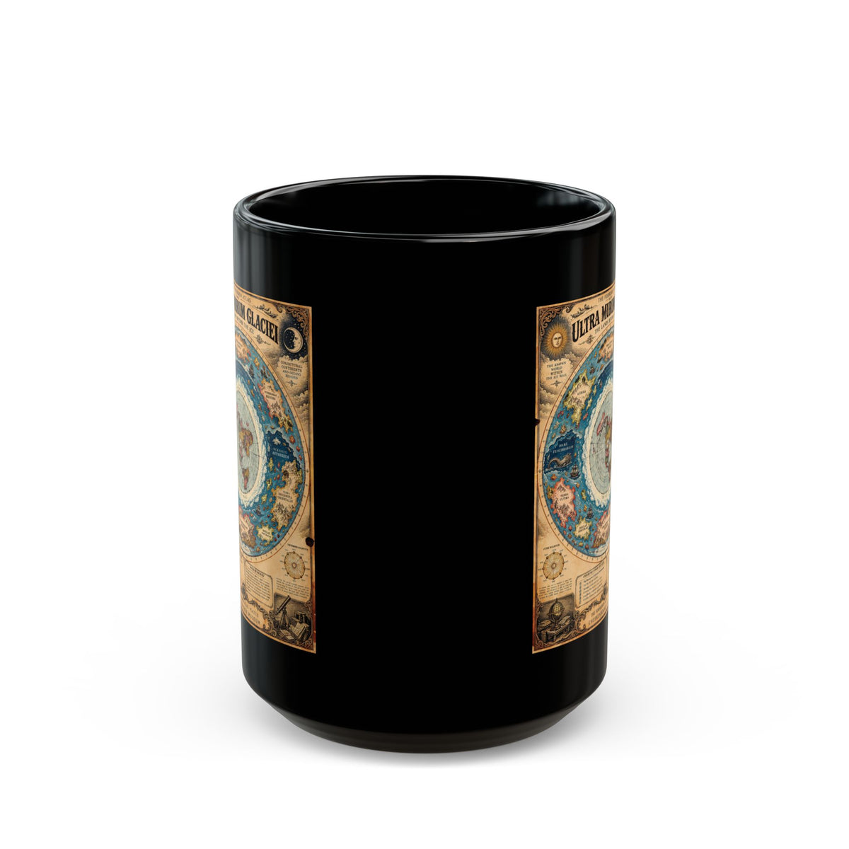 Ultra Murum Glaciei, The Forbidden Atlas Plate II | Mug