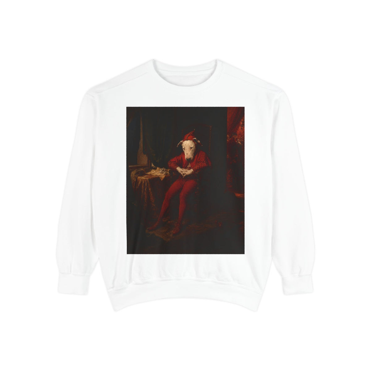 Bull Terrier Stańczyk — after Jan Matejko, 1862 | Crewneck