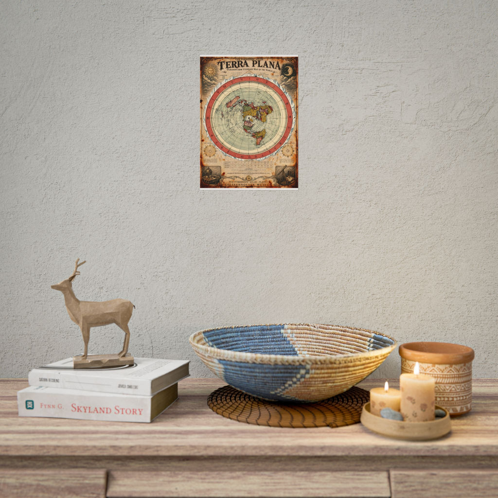 Terra Plana, The Forbidden Atlas Plate I | Poster
