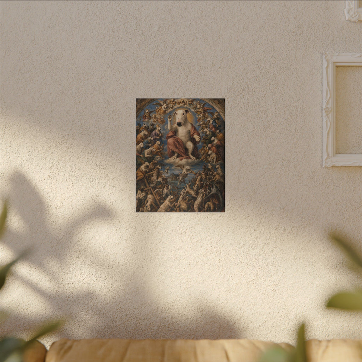 Bull Terrier The Last Judgement — after Michelangelo, 1541 | Canvas