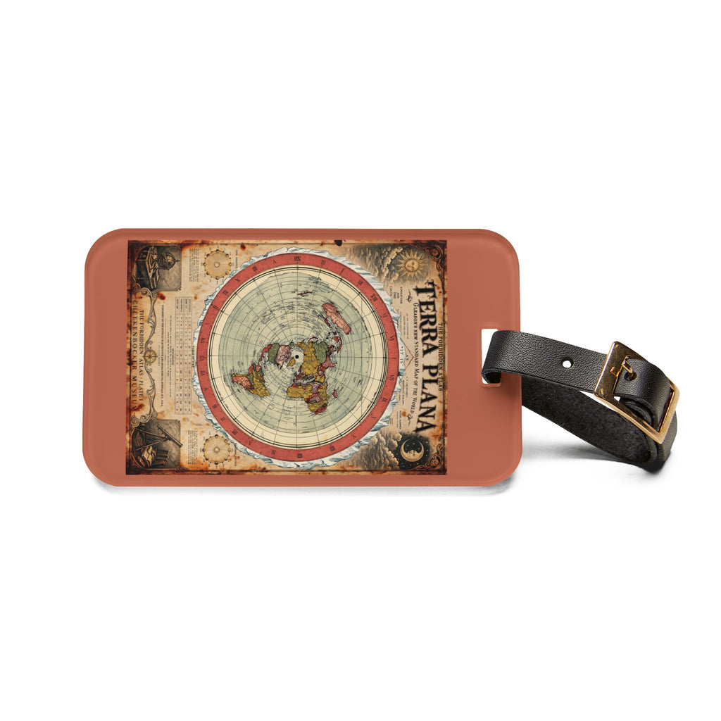 Terra Plana, The Forbidden Atlas Plate I | Luggage Tag