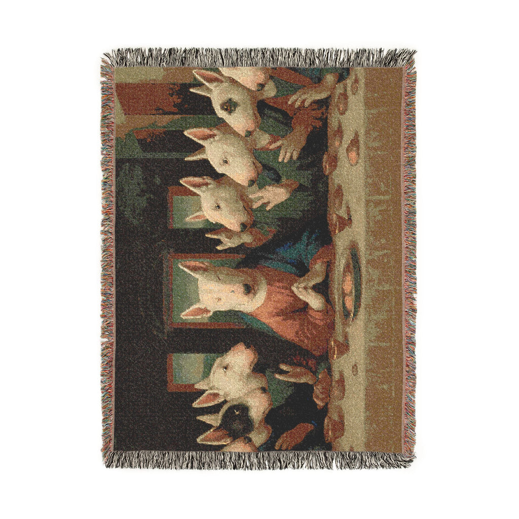 Bull Terrier The Last Supper — after Leonardo da Vinci, 1498 | Blanket