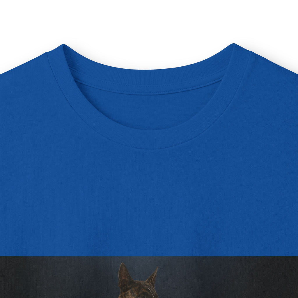 Bull Terrier Mona Lisa — after Leonardo da Vinci, c.1503 | Long Sleeve