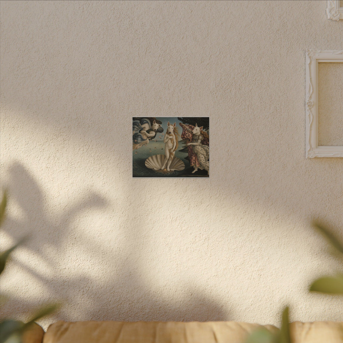 Bull Terrier The Birth of Venus — after Sandro Botticelli, c.1485 | Canvas