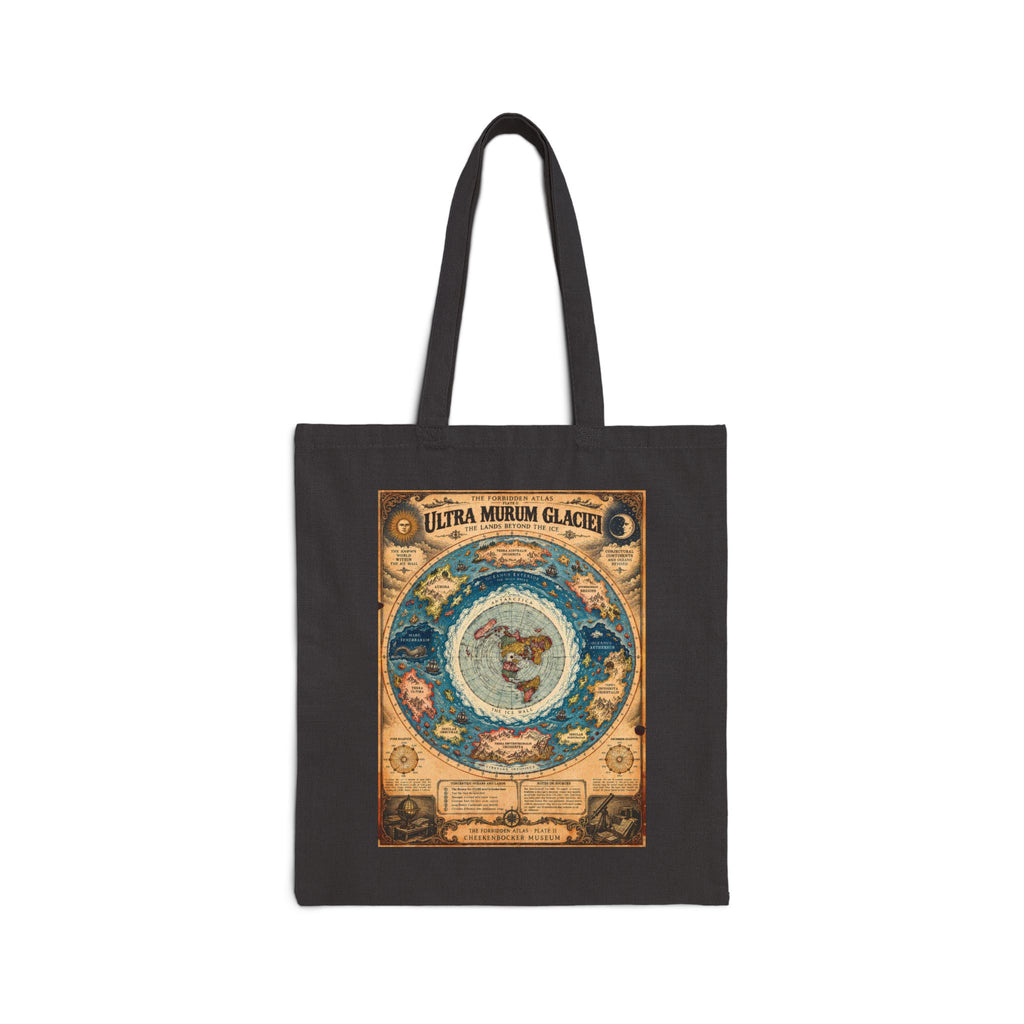 Ultra Murum Glaciei, The Forbidden Atlas Plate II | Canvas Tote