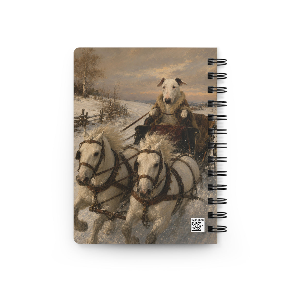 Bull Terrier Sleigh Ride — after Alfred Wierusz-Kowalski, c.1890 | Journal