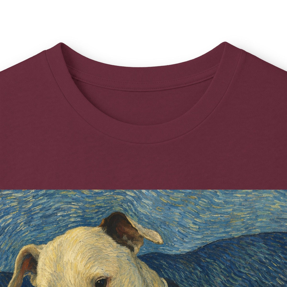 Bull Terrier Portrait Of Doctor Gachet — after Vincent van Gogh, 1890 | Long Sleeve