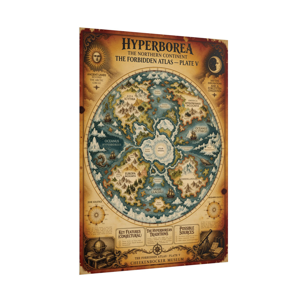 Hyperborea, The Forbidden Atlas Plate V | Poster