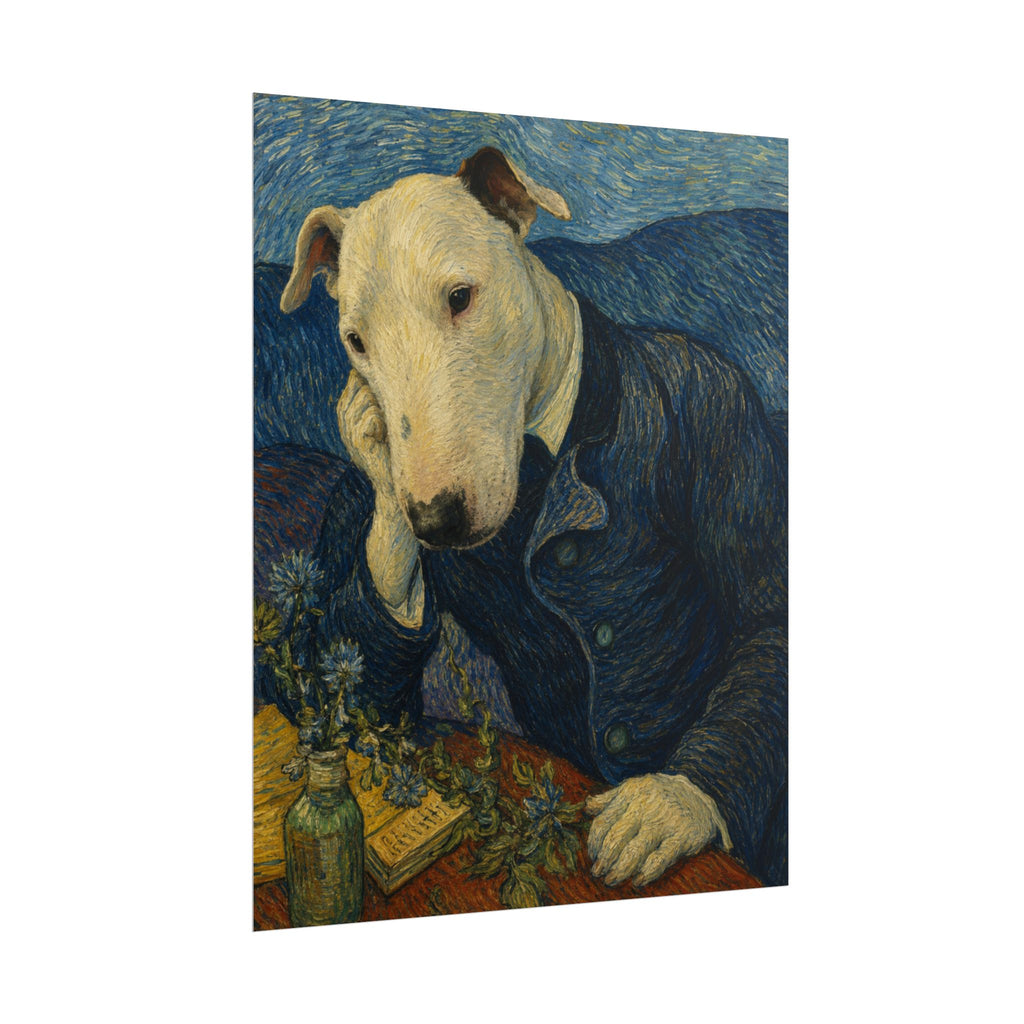 Bull Terrier Portrait Of Doctor Gachet — after Vincent van Gogh, 1890 | Print