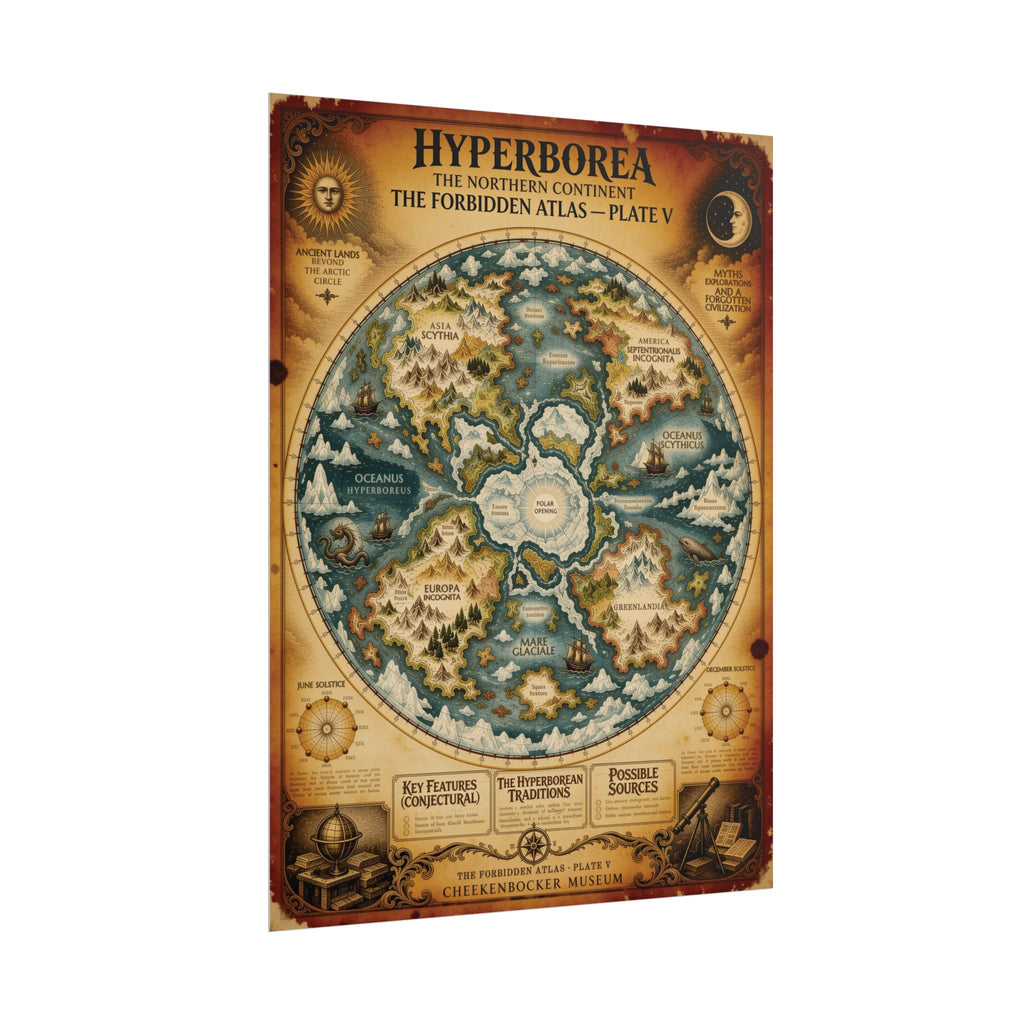 Hyperborea, The Forbidden Atlas Plate V | Poster
