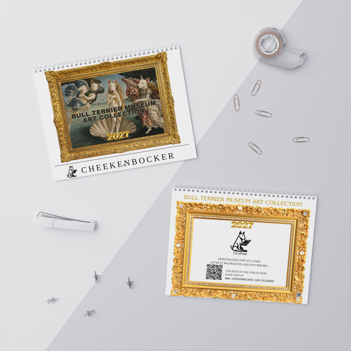 Bull Terrier The Permanent Collection | Wall Calendar