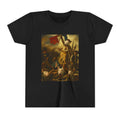 Bull Terrier Liberty Leading the People — after Eugene Delacroix, 1830 | Youth Tee