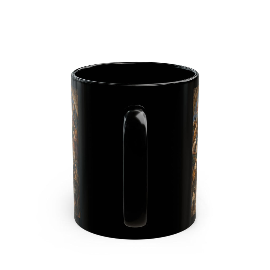Bull Terrier The Last Judgement — after Michelangelo, 1541 | Mug (11oz, 15 oz)