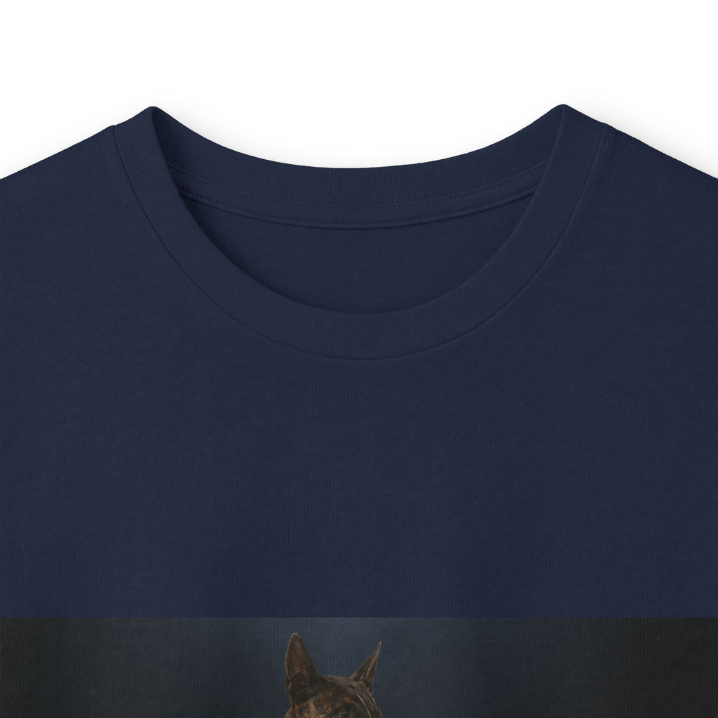 Bull Terrier Mona Lisa — after Leonardo da Vinci, c.1503 | Long Sleeve