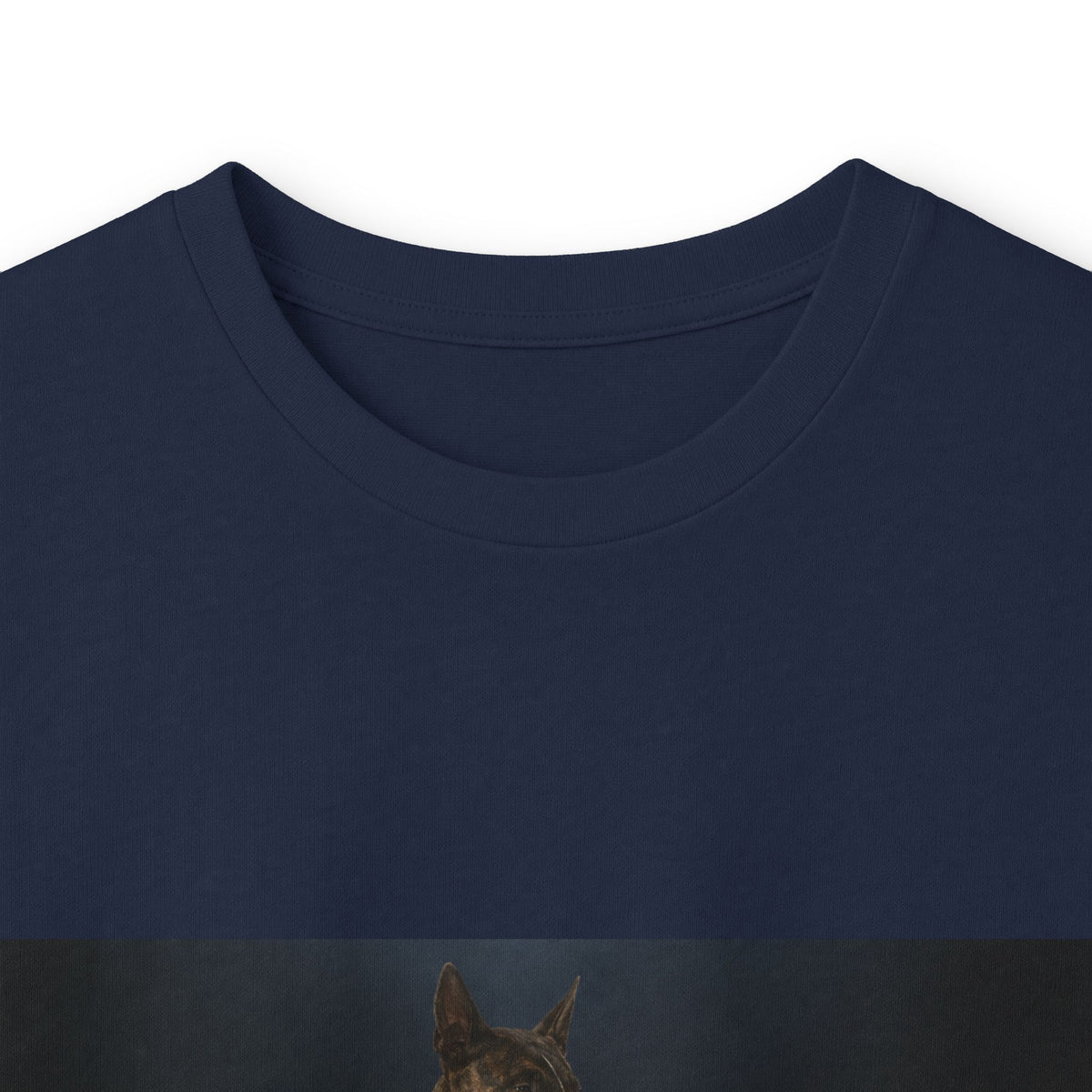 Bull Terrier Mona Lisa — after Leonardo da Vinci, c.1503 | Long Sleeve