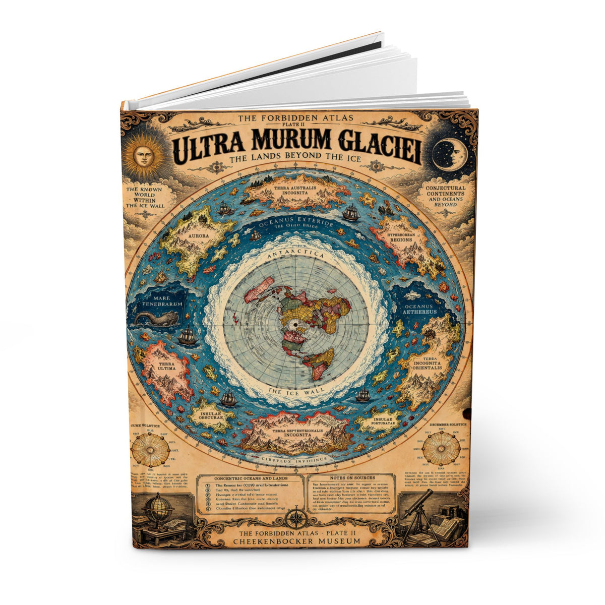 Ultra Murum Glaciei, The Forbidden Atlas Plate II | Journal