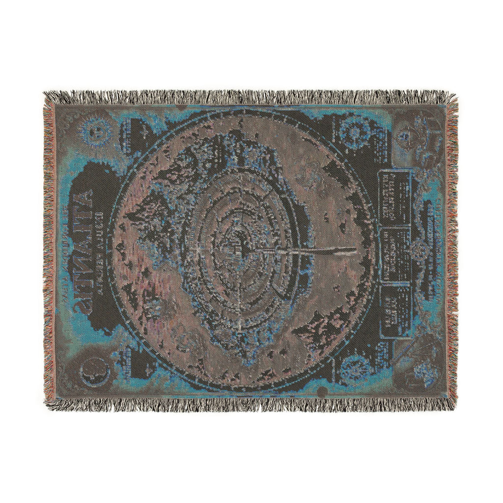 Atlantis, The Forbidden Atlas Plate III | Blanket