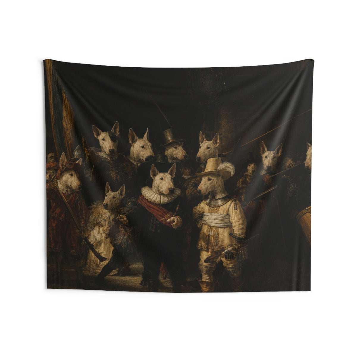 Bull Terrier The Swing — after Jean-Honore Fragonard, 1767 | Tapestry
