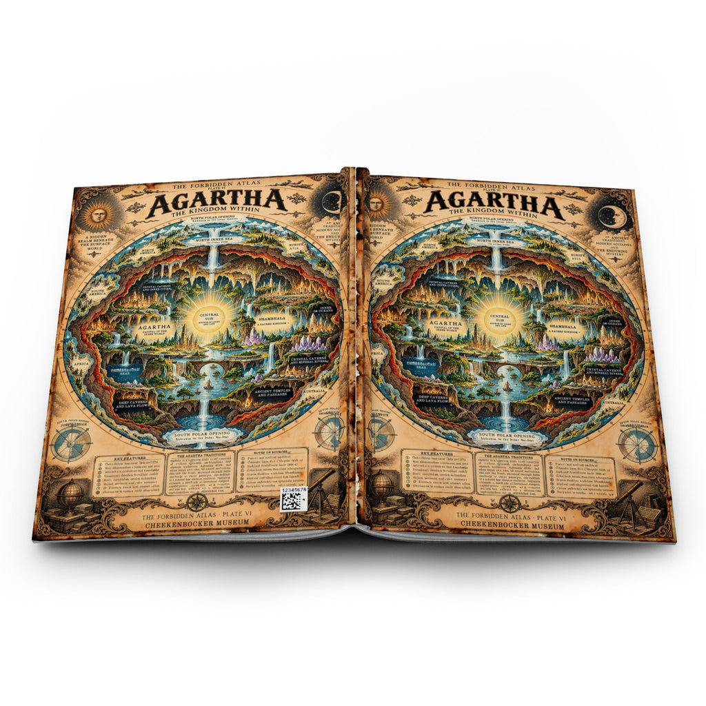 Agartha, The Forbidden Atlas Plate VI | Journal