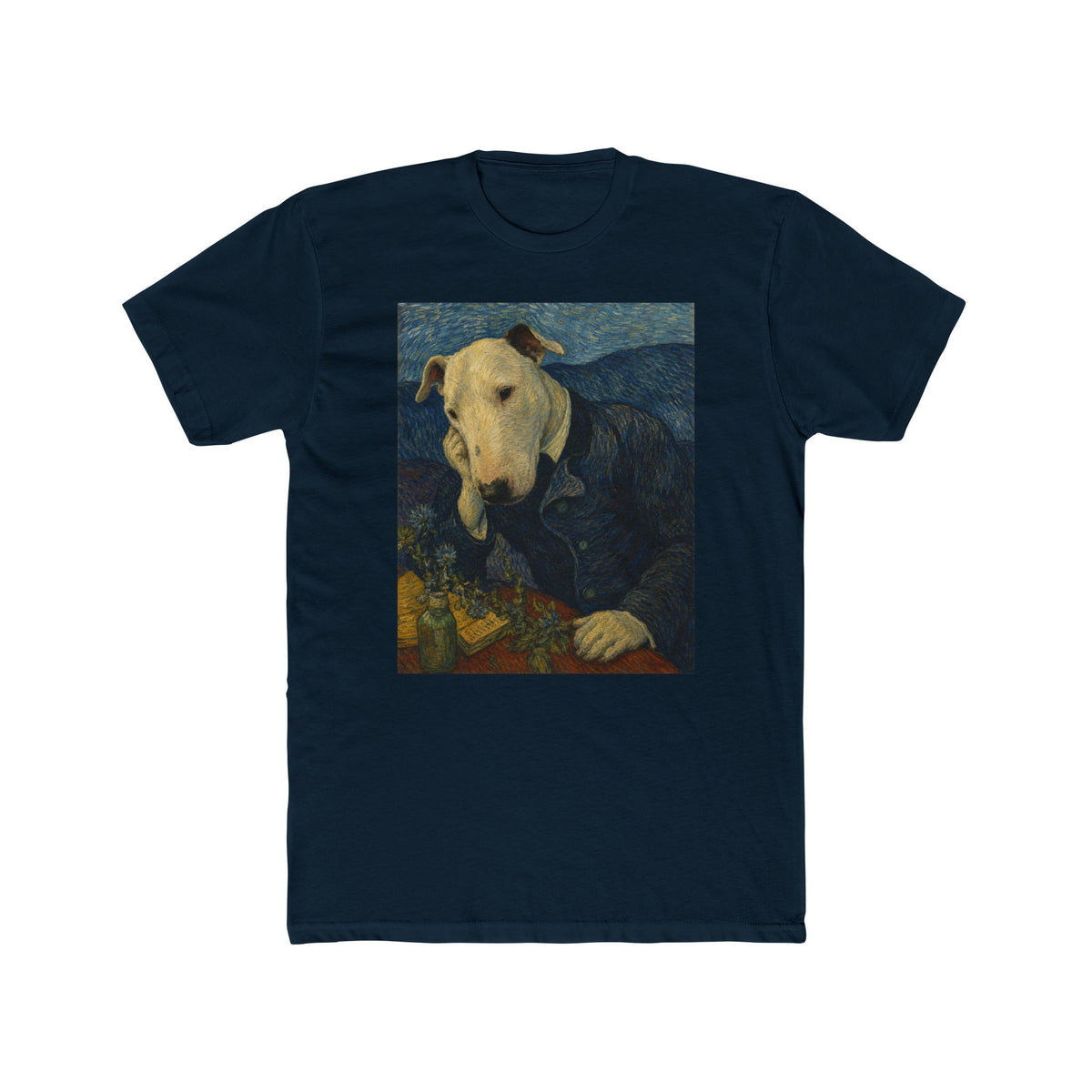 Bull Terrier Portrait Of Doctor Gachet — after Vincent van Gogh, 1890 | Tee