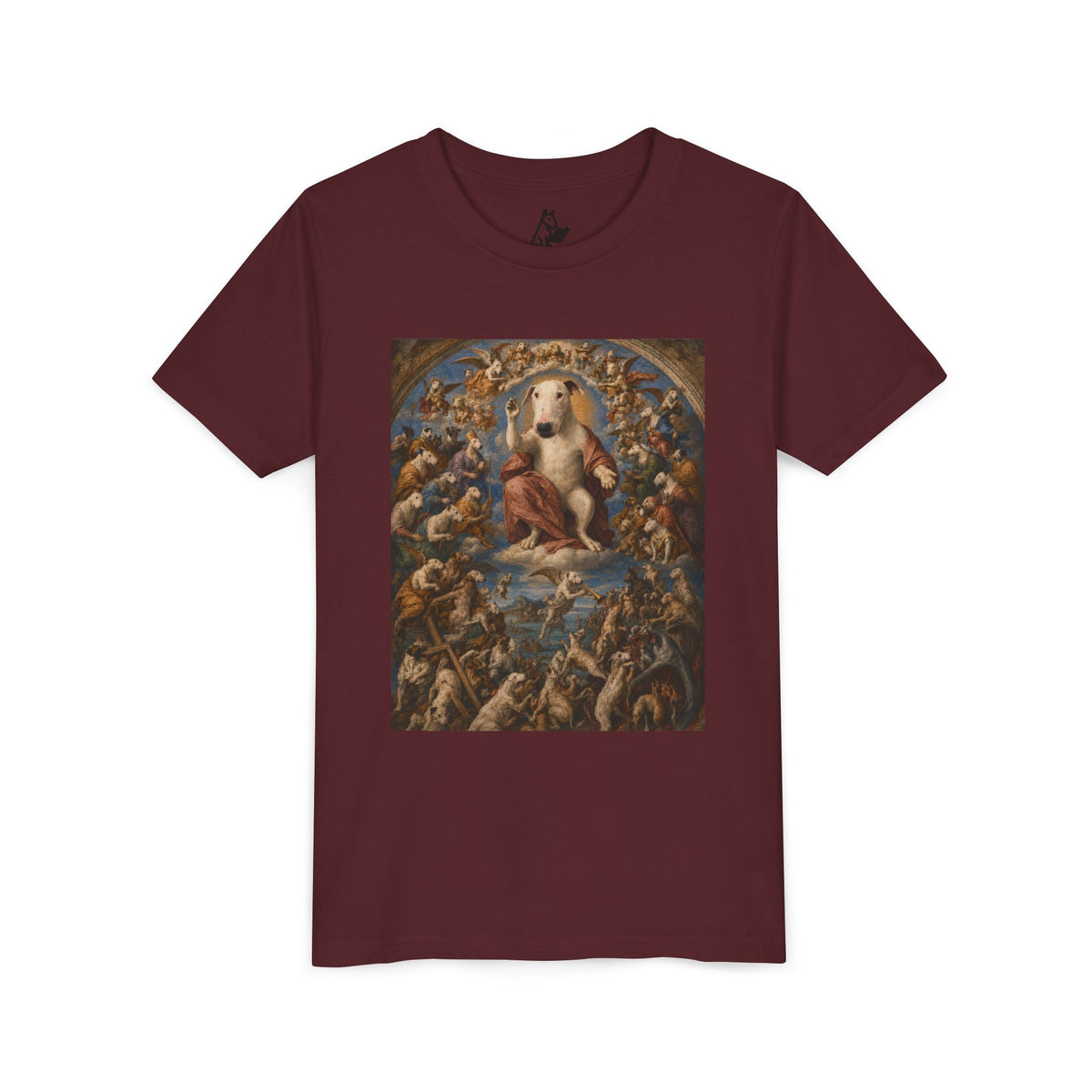 Bull Terrier The Last Judgement — after Michelangelo, 1541 | Youth Tee